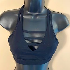 Zyia sports bra black size small